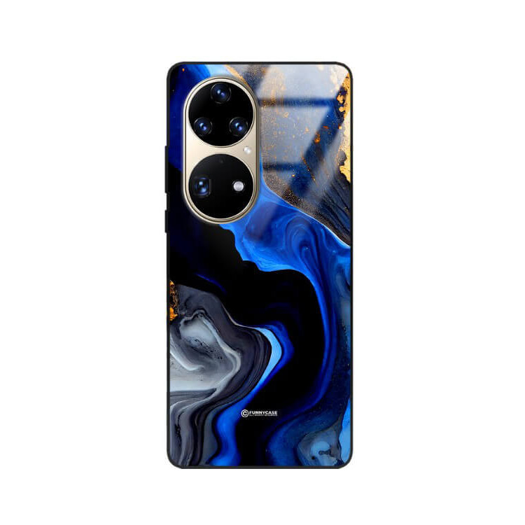 ETUI BLACK GLASS CASE NA TELEFON HUAWEI P50 PRO ST_MAB-7