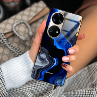 ETUI BLACK GLASS CASE NA TELEFON HUAWEI P50 PRO ST_MAB-7