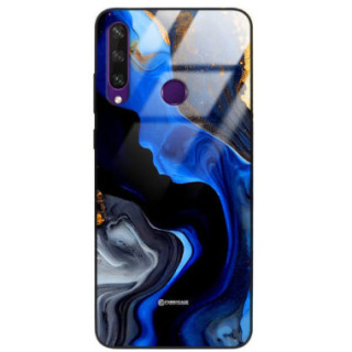 ETUI BLACK GLASS CASE NA TELEFON HUAWEI Y6P ST_MAB-7