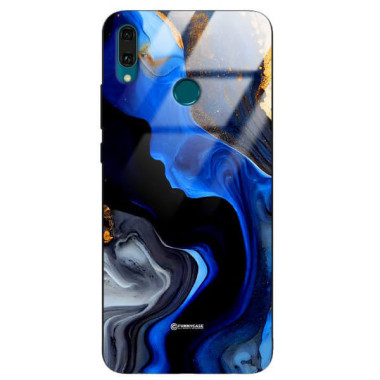 ETUI BLACK GLASS CASE NA TELEFON HUAWEI Y9 2019 ST_MAB-7