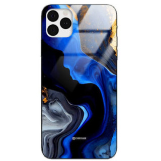 ETUI BLACK GLASS CASE NA TELEFON APPLE IPHONE 11 PRO ST_MAB-7