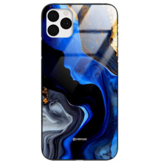 ETUI BLACK GLASS CASE NA TELEFON APPLE IPHONE 11 PRO MAX...