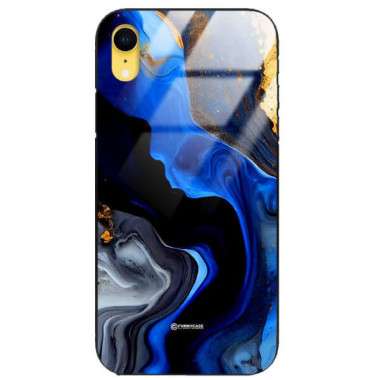 ETUI BLACK GLASS CASE NA TELEFON APPLE IPHONE XR ST_MAB-7