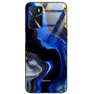 ETUI BLACK GLASS CASE NA TELEFON OPPO A16 / A16s / A54s ST_MAB-7