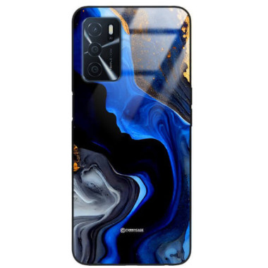 ETUI BLACK GLASS CASE NA TELEFON OPPO A16 / A16s / A54s ST_MAB-7