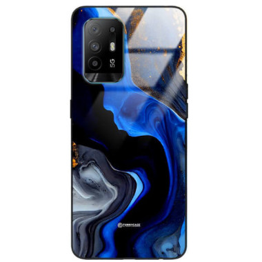 ETUI BLACK GLASS CASE NA TELEFON OPPO A94 / A94 4G ST_MAB-7