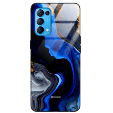 ETUI BLACK GLASS CASE NA TELEFON OPPO RENO 5 ST_MAB-7