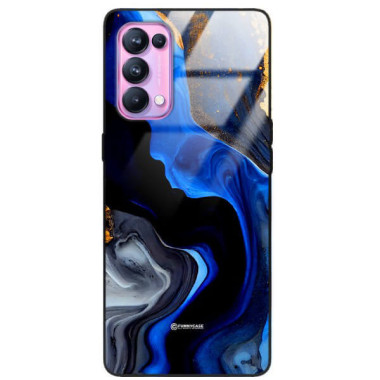 ETUI BLACK GLASS CASE NA TELEFON OPPO RENO 5 PRO ST_MAB-7