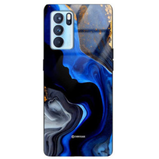 ETUI BLACK GLASS CASE NA TELEFON OPPO RENO 6 ST_MAB-7
