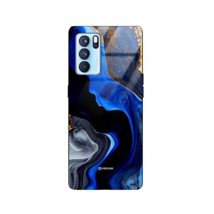 ETUI BLACK GLASS CASE NA TELEFON OPPO RENO 6 ST_MAB-7