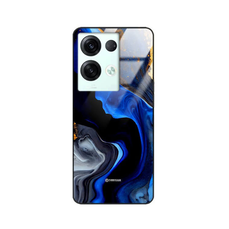 ETUI BLACK GLASS CASE NA TELEFON OPPO RENO 8 / 8 5G ST_MAB-7