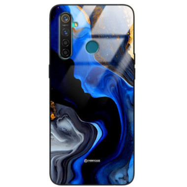 ETUI BLACK GLASS CASE NA TELEFON REALME 5 ST_MAB-7