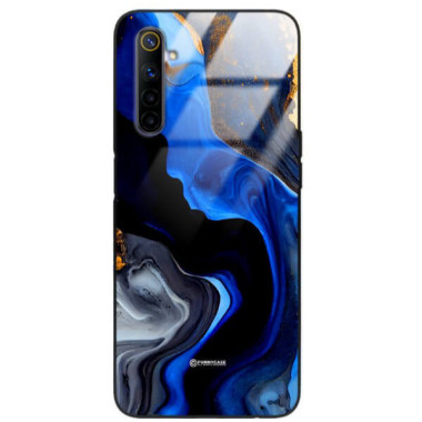 ETUI BLACK GLASS CASE NA TELEFON REALME 6 ST_MAB-7