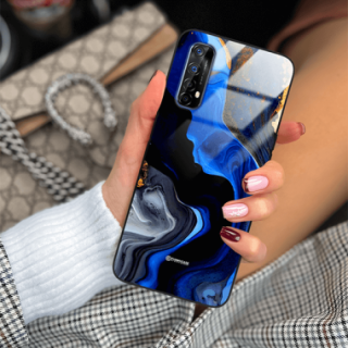 ETUI BLACK GLASS CASE NA TELEFON REALME 7 ST_MAB-7