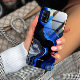 ETUI BLACK GLASS CASE NA TELEFON REALME 7 PRO ST_MAB-7