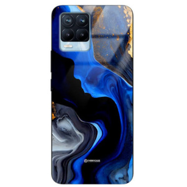 ETUI BLACK GLASS CASE NA TELEFON REALME 8 / 8 PRO ST_MAB-7