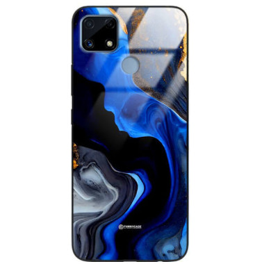 ETUI BLACK GLASS CASE NA TELEFON REALME C25 ST_MAB-7