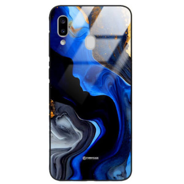 ETUI BLACK GLASS CASE NA TELEFON SAMSUNG GALAXY A20e ST_MAB-7