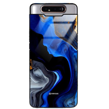 ETUI BLACK GLASS CASE NA TELEFON SAMSUNG GALAXY A80 / A90 ST_MAB-7