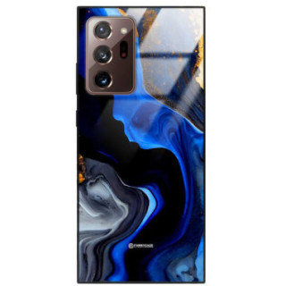ETUI BLACK GLASS CASE NA TELEFON SAMSUNG GALAXY NOTE 20 ULTRA ST_MAB-7