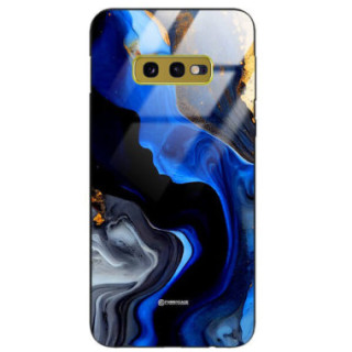ETUI BLACK GLASS CASE NA TELEFON SAMSUNG GALAXY S10e ST_MAB-7