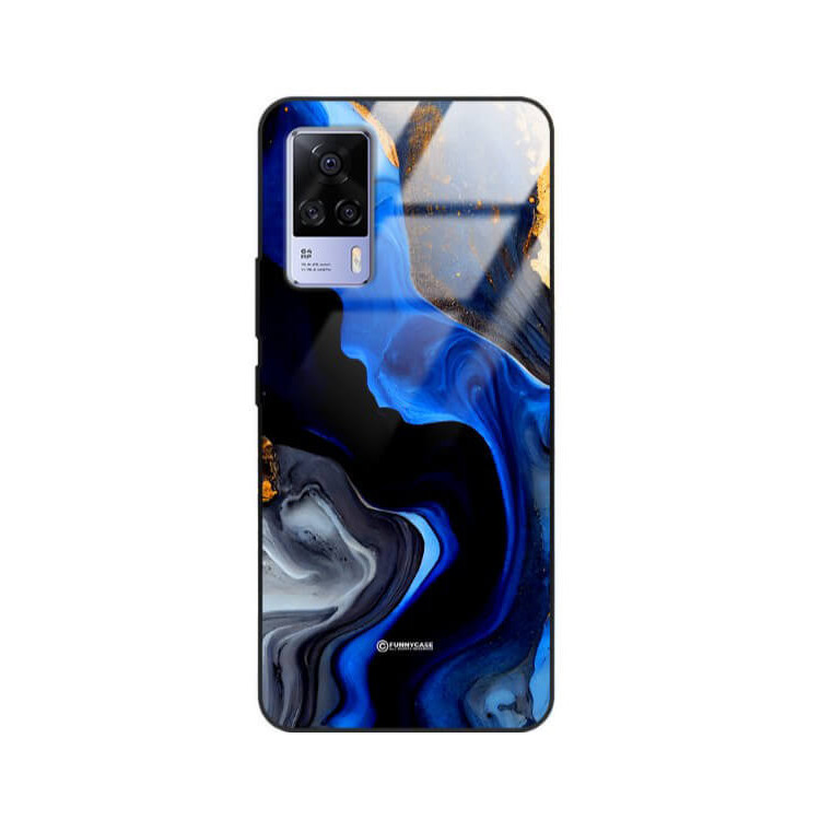 ETUI BLACK GLASS CASE NA TELEFON VIVO S9E ST_MAB-7