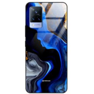ETUI BLACK GLASS CASE NA TELEFON VIVO V21 / V21 5G ST_MAB-7