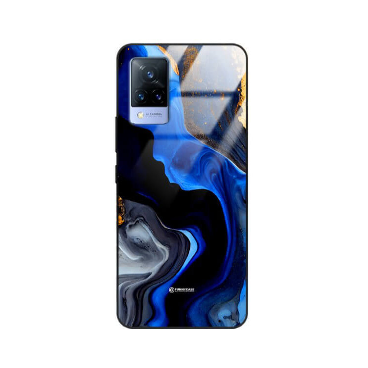 ETUI BLACK GLASS CASE NA TELEFON VIVO V21 / V21 5G ST_MAB-7