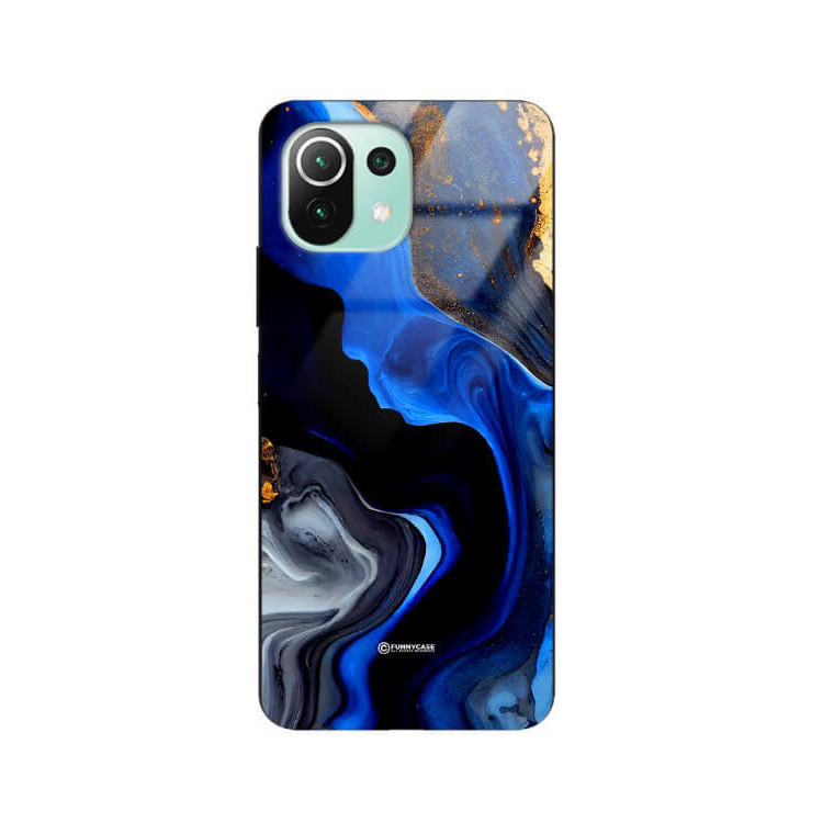 ETUI BLACK GLASS CASE NA TELEFON XIAOMI Mi 11 LITE 4G / 5G  ST_MAB-7