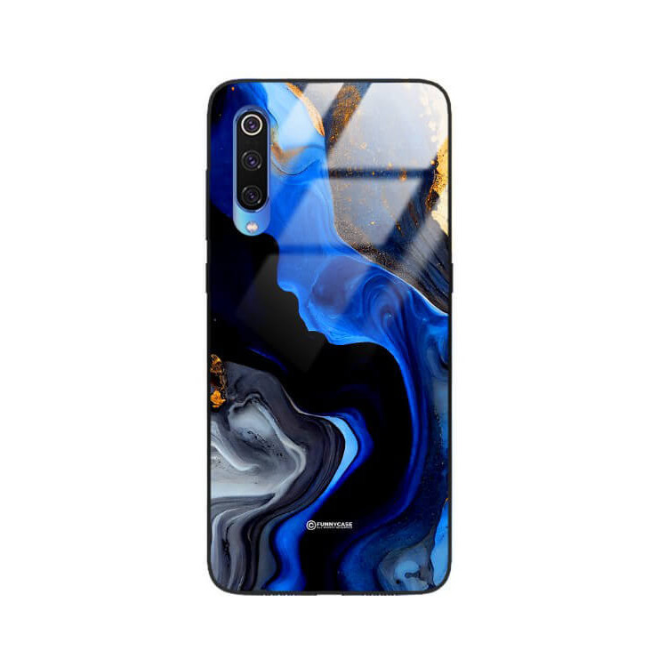 ETUI BLACK GLASS CASE NA TELEFON XIAOMI Mi 9 ST_MAB-7