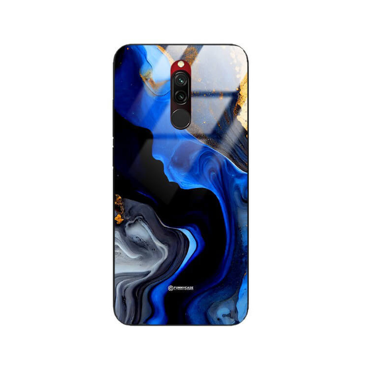 ETUI BLACK GLASS CASE NA TELEFON XIAOMI REDMI 8 ST_MAB-7