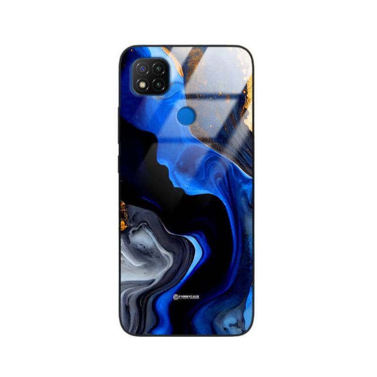 ETUI BLACK GLASS CASE NA TELEFON XIAOMI REDMI 9C ST_MAB-7