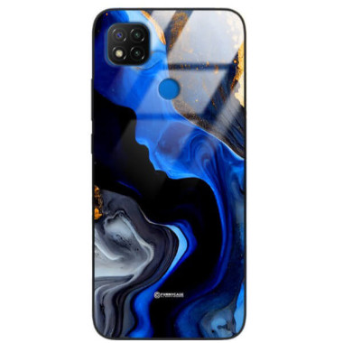 ETUI BLACK GLASS CASE NA TELEFON XIAOMI REDMI 9C ST_MAB-7