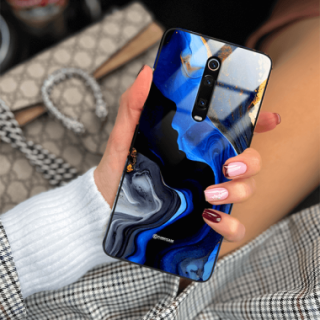 ETUI BLACK GLASS CASE NA TELEFON XIAOMI REDMI K20 / Mi 9T ST_MAB-7