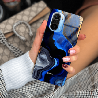 ETUI BLACK GLASS CASE NA TELEFON XIAOMI REDMI K40 / K40 PRO ST_MAB-7