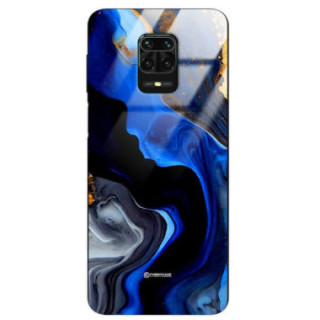 ETUI BLACK GLASS CASE NA TELEFON XIAOMI REDMI NOTE 9S / PRO ST_MAB-7