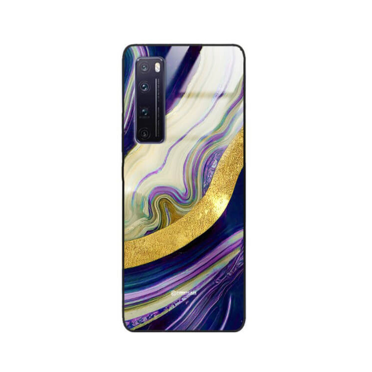 ETUI BLACK GLASS CASE NA TELEFON HUAWEI NOVA 7 PRO ST_MAB-8