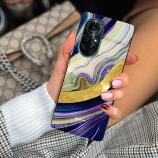 ETUI BLACK GLASS CASE NA TELEFON HUAWEI NOVA 8 ST_MAB-8