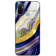 ETUI BLACK GLASS CASE NA TELEFON OPPO A53 ST_MAB-8