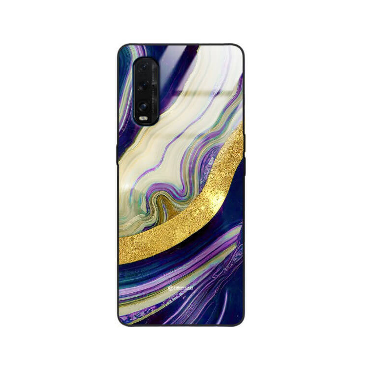 ETUI BLACK GLASS CASE NA TELEFON OPPO FIND X2 ST_MAB-8