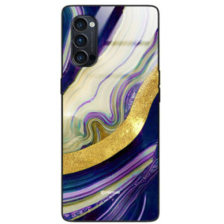 ETUI BLACK GLASS CASE NA TELEFON OPPO RENO 4 PRO ST_MAB-8