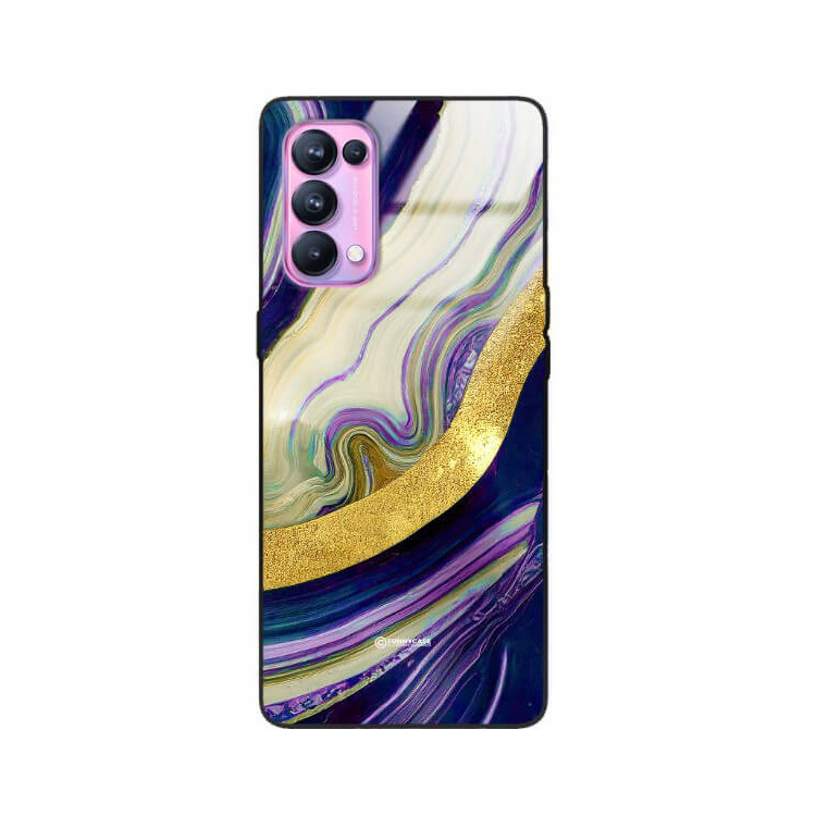 ETUI BLACK GLASS CASE NA TELEFON OPPO RENO 5 PRO ST_MAB-8