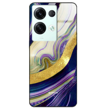 ETUI BLACK GLASS CASE NA TELEFON OPPO RENO 8 PRO / 8 PRO 5G ST_MAB-8