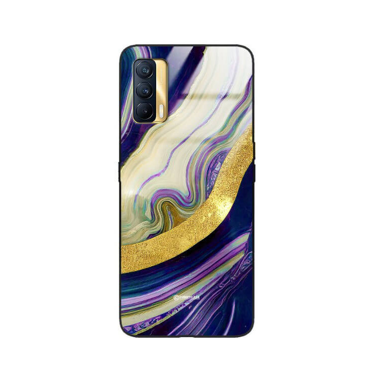 ETUI BLACK GLASS CASE NA TELEFON REALME V15 ST_MAB-8