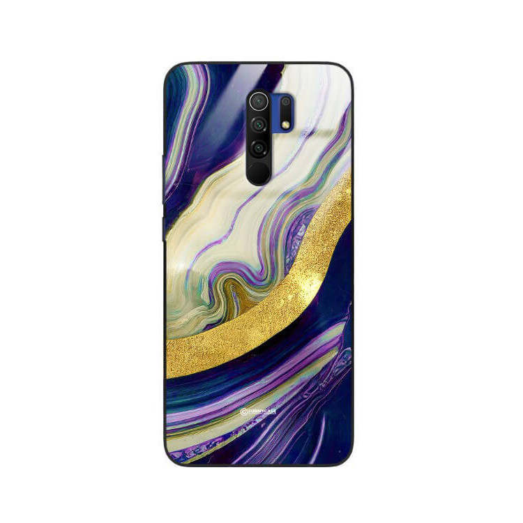 ETUI BLACK GLASS CASE NA TELEFON XIAOMI REDMI 9 ST_MAB-8