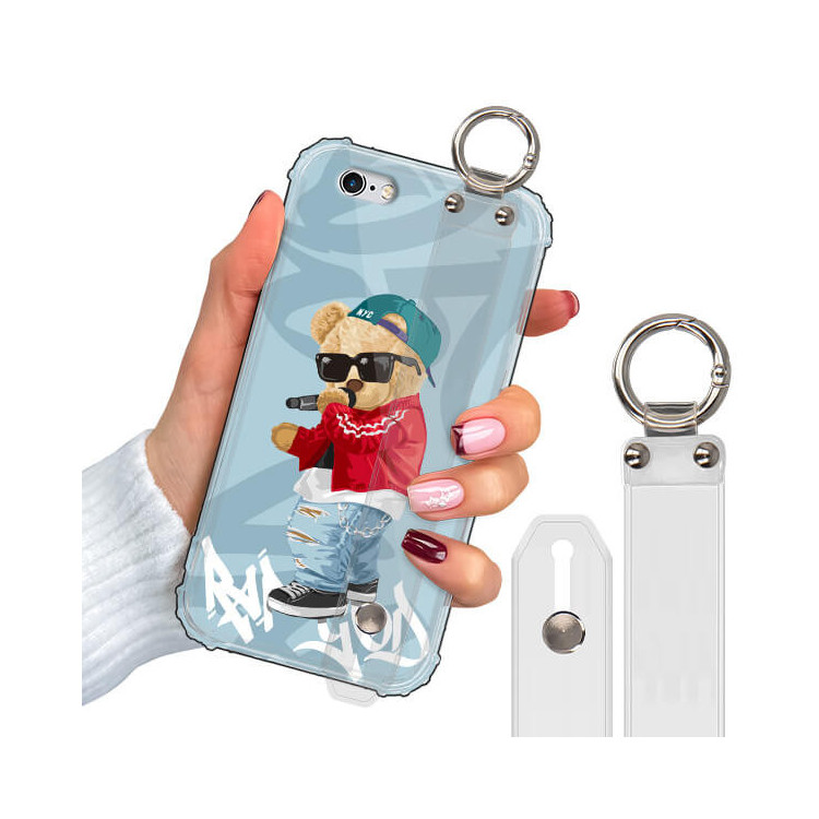 ETUI ANTISHOCK Z PASKIEM NA TELEFON APPLE IPHONE 6 ST_TDD-101