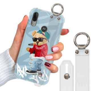 ETUI ANTISHOCK Z PASKIEM NA TELEFON MOTOROLA MOTO E6 PLUS ST_TDD-101