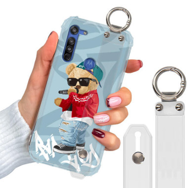 ETUI ANTISHOCK Z PASKIEM NA TELEFON MOTOROLA MOTO G8 ST_TDD-101