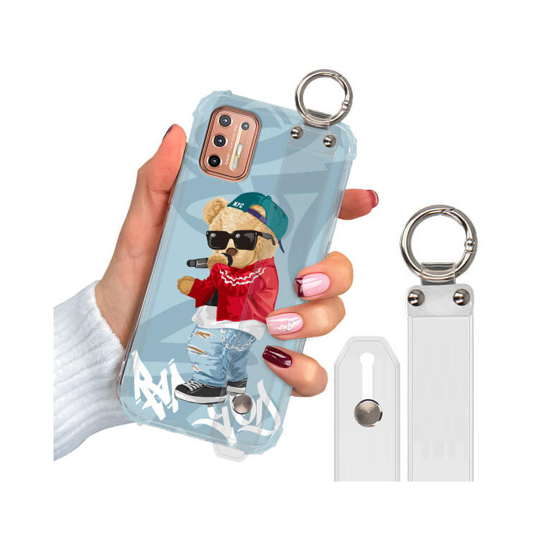 ETUI ANTISHOCK Z PASKIEM NA TELEFON MOTOROLA MOTO G9 PLUS ST_TDD-101