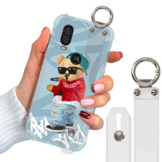 ETUI ANTISHOCK Z PASKIEM NA TELEFON MOTOROLA MOTO P40 ST_TDD-101